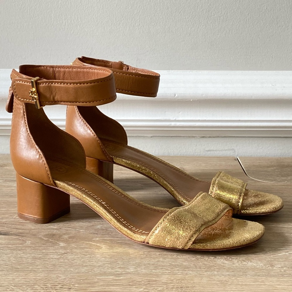 Tory Burch Tana Maison Block Heel Sandals